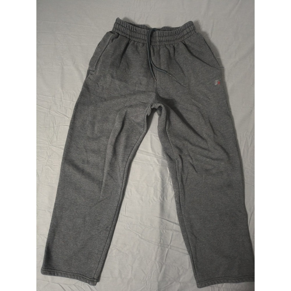Russell Mens Jogger Sweatpants M 32-34 Fusion Knit Pull On Activewear Drawstring